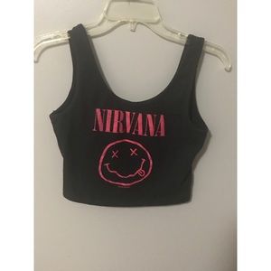 Nirvana crop top